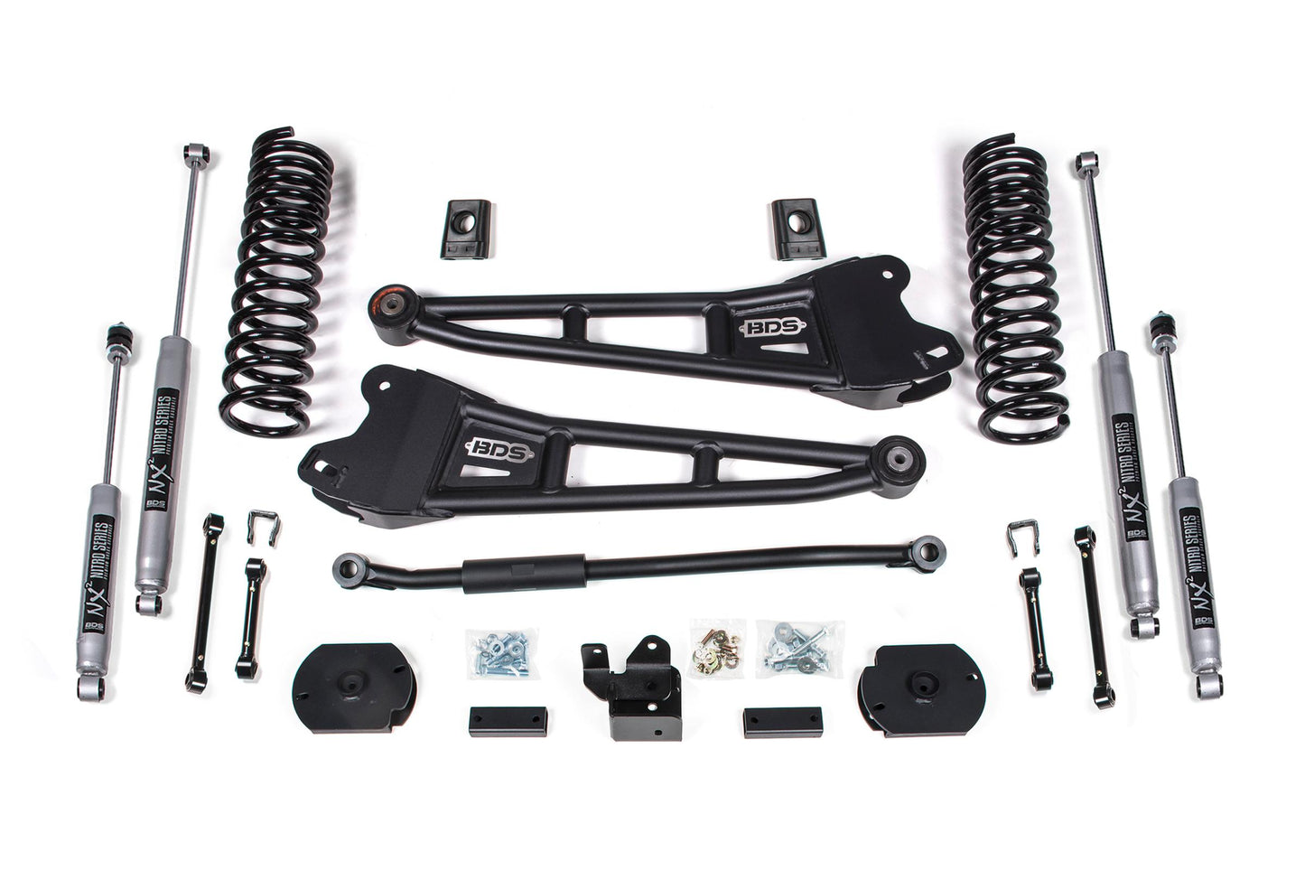 3 Inch Lift Kit w/ Radius Arm Ram 2500 19-24 4WD Diesel BDS Suspension-1