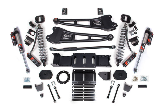 19-25 Ram 2500 4WD 3 Inch Radius Arm Lift Kit, 1.25 Inch Rear, Coil Spacer, Diesel - Fox 2.5 Performance Elite Series C/O Front, Fox 2.5 Performance Elite Series Rear BDS Suspension