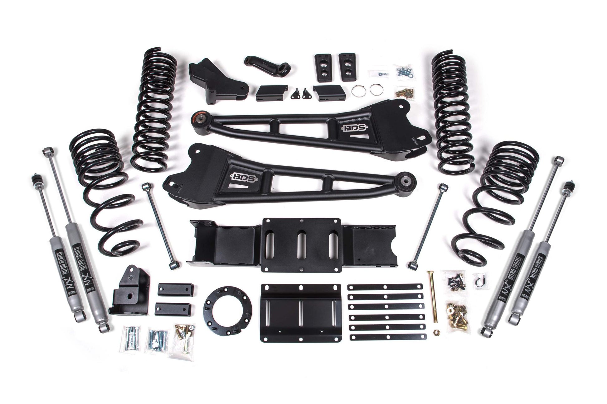 4 Inch Lift Kit w/ Radius Arm Ram 2500 19-24 4WD Diesel BDS Suspension