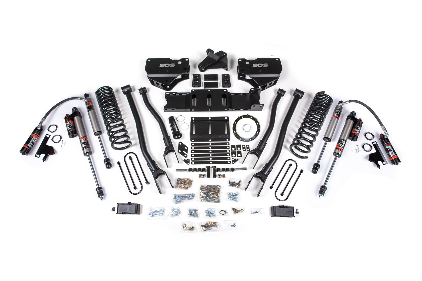 4 Inch Lift Kit w/ 4-Link Ram 3500 19-23 4WD Diesel 6 Bolt BDS Suspension-2