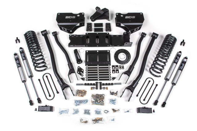4 Inch Lift Kit w/ 4-Link Ram 3500 19-23 4WD Diesel 8 Bolt Fox 2.0 Performance Shocks BDS Suspension