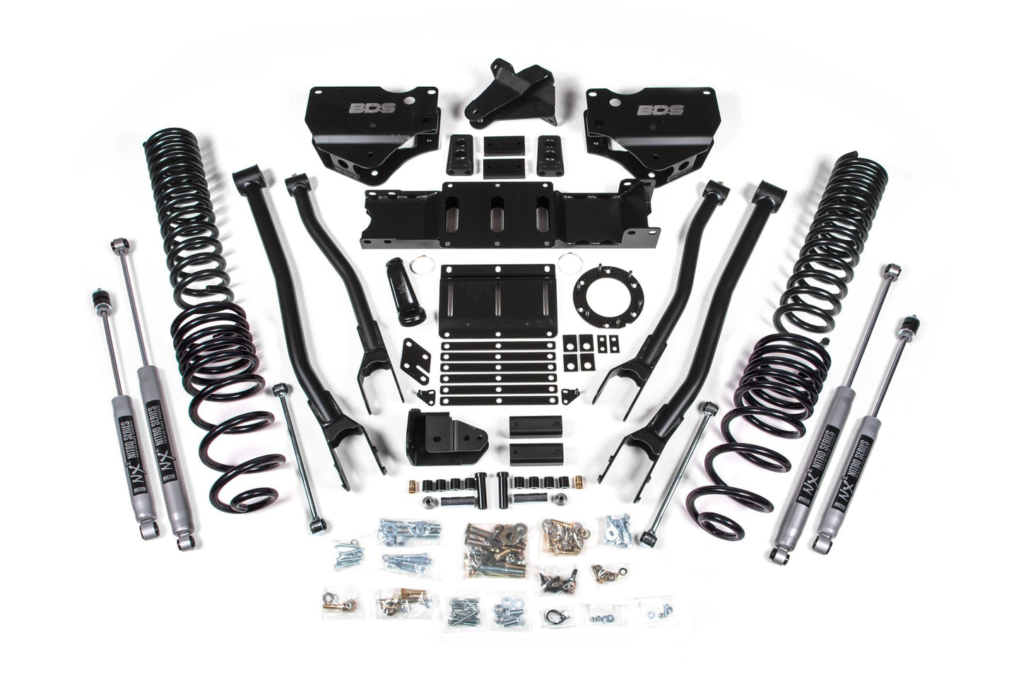 4 Inch Lift Kit w/ 4-Link Ram 2500 19-24 4WD Diesel BDS Suspension