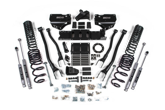 4 Inch Lift Kit w/ 4-Link Ram 2500 19-24 4WD Gas BDS Suspension
