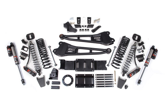 19-24 Ram 2500 4WD 6 Inch Radius Arm Lift Kit, 4.5 Inch Rear, Coil Spring, Diesel - Fox 2.5 Performance Elite Series C/O Front, Fox 2.5 Performance Elite Series Rear BDS Suspension