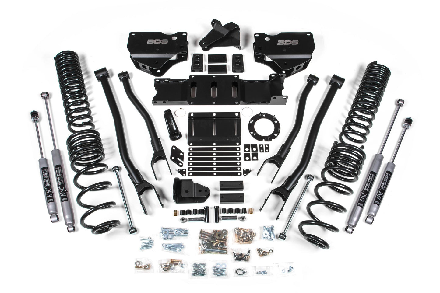 5.5 Inch Lift Kit w/ 4-Link Ram 2500 19-24 4WD Gas BDS Suspension-1