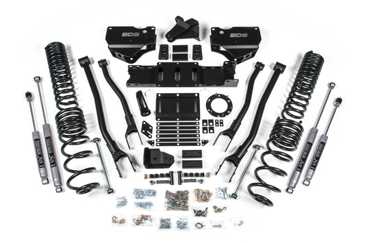 5.5 Inch Lift Kit w/ 4-Link Ram 2500 19-24 4WD Gas BDS Suspension