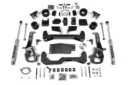 4 Inch Lift Kit Ram 1500 w/ Air Ride 19-24 4WD Large Bore BDS Suspension-1