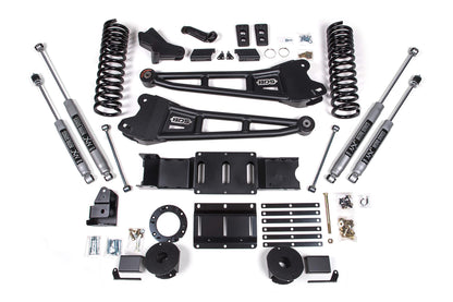 4 Inch Lift Kit w/ Radius Arm Ram 2500 w/ Rear Air Ride 19-24 4WD Gas BDS Suspension-1