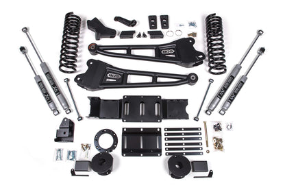 5.5 Inch Lift Kit w/ Radius Arm Ram 2500 w/ Rear Air Ride 19-24 4WD Gas BDS Suspension