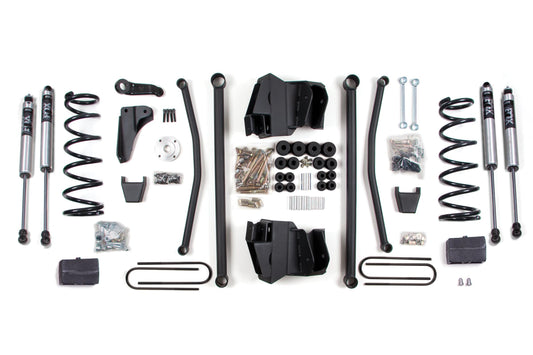 8 Inch Lift Kit Long Arm Dodge Ram 2500/3500 2008 4WD Diesel Manual Block 3.5 Inch Axle Fox 2.0 Performance BDS Suspension