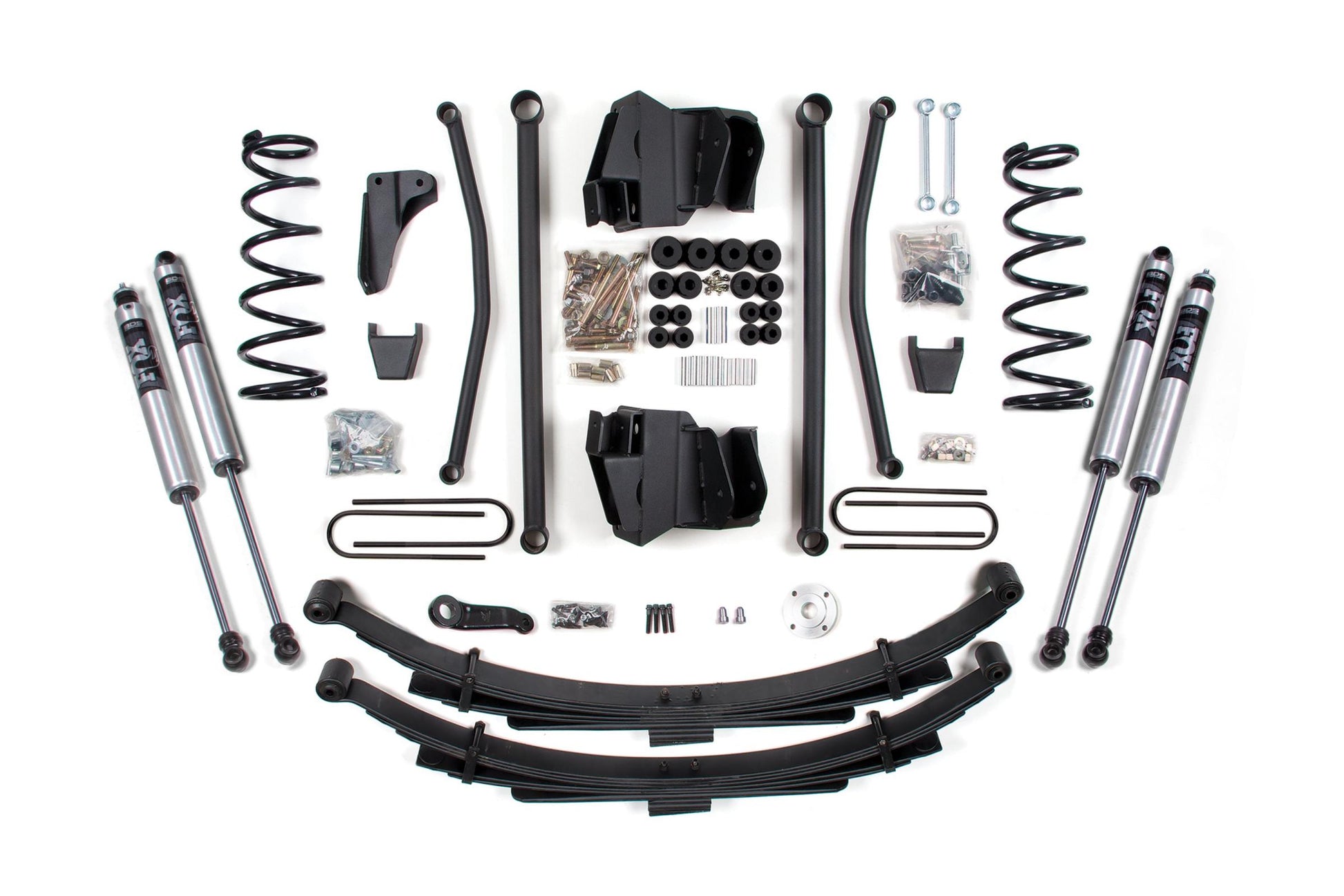8 Inch Lift Kit Long Arm Dodge Ram 2500/3500 2008 4WD Diesel Manual Leaf Springs 4 Inch Axle BDS Suspension-1