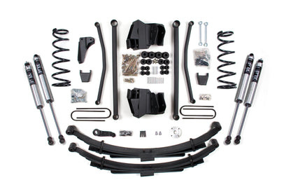 8 Inch Lift Kit Long Arm Dodge Ram 2500/3500 2008 4WD Diesel Manual Leaf Springs 4 Inch Axle BDS Suspension-1