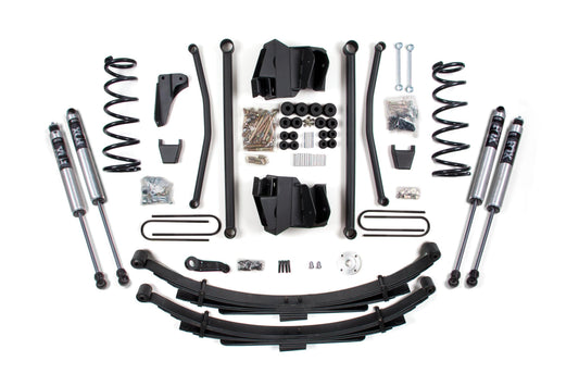 8 Inch Lift Kit Long Arm Dodge Ram 2500/3500 2008 4WD Diesel Manual Leaf Springs 4 Inch Axle BDS Suspension-1