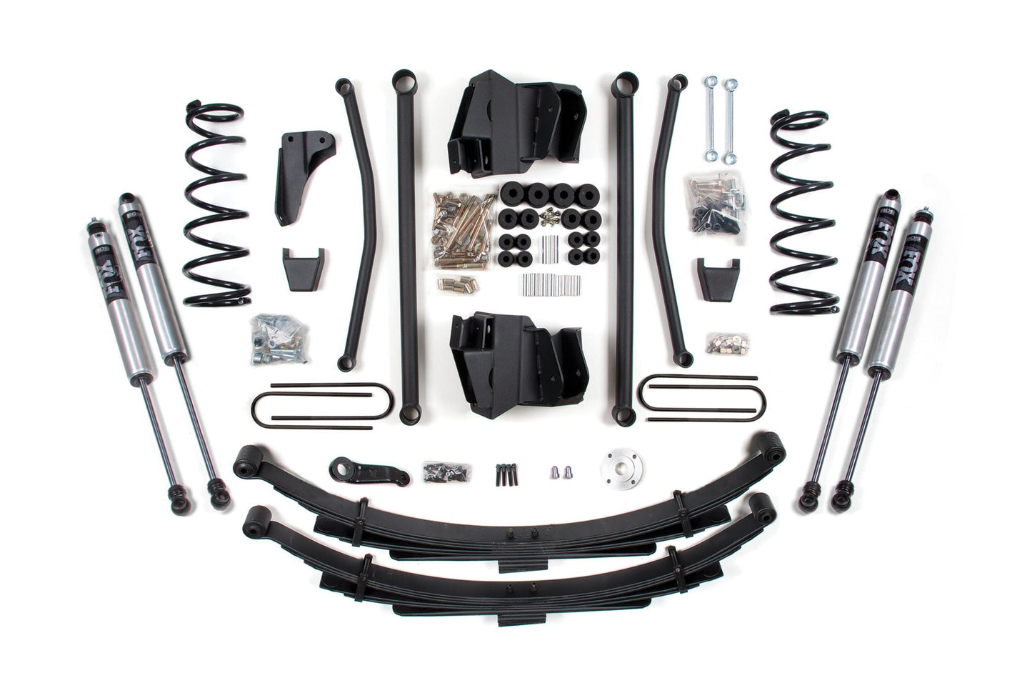 8 Inch Lift Kit Long Arm Dodge Ram 2500/3500 2008 4WD Diesel Manual Leaf Springs 3.5 Inch Axle BDS Suspension-1