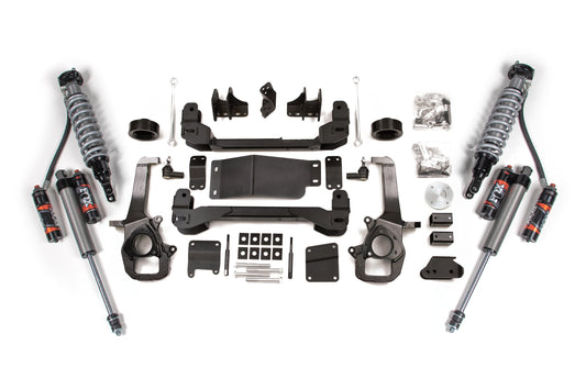 09-11 Ram 1500 4WD 4 Inch Lift Kit, 2 Inch Rear Lift, Spacer - Fox 2.5 Performance Elite Series C/O, Fox 2.0 IFP Performance Series Shocks BDS Suspension
