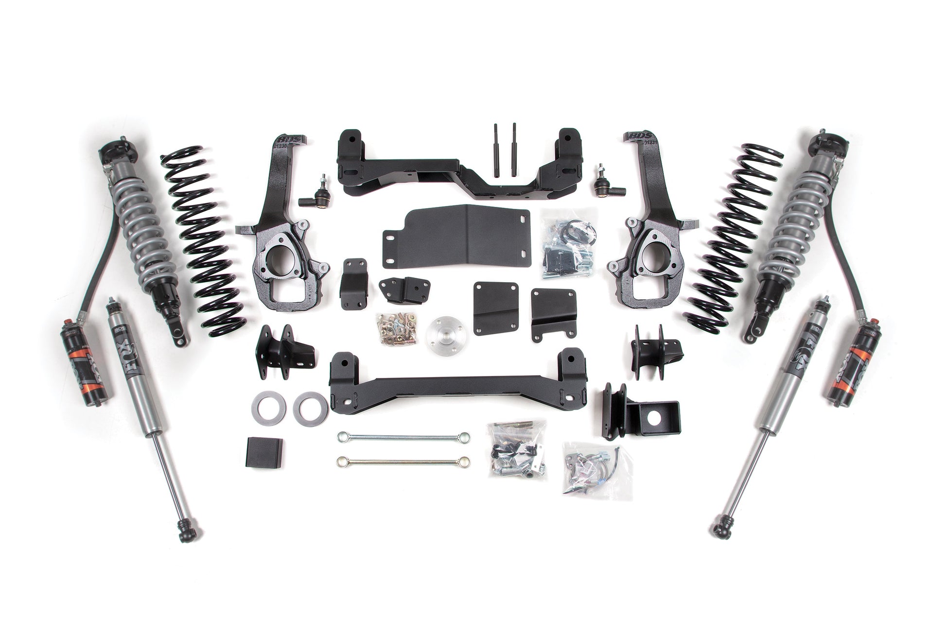 09-11 Ram 1500 6 Inch Lift Kit, 3 Inch Rear Lift, Coil Spring - Fox 2.5 Performance Elite Series C/O, Fox 2.5 Performance Elite Series Shocks BDS Suspension