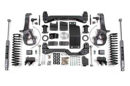 6 Inch Lift Kit Ram 1500 13-18 4WD 5 Inch Coil Springs BDS Suspension-1