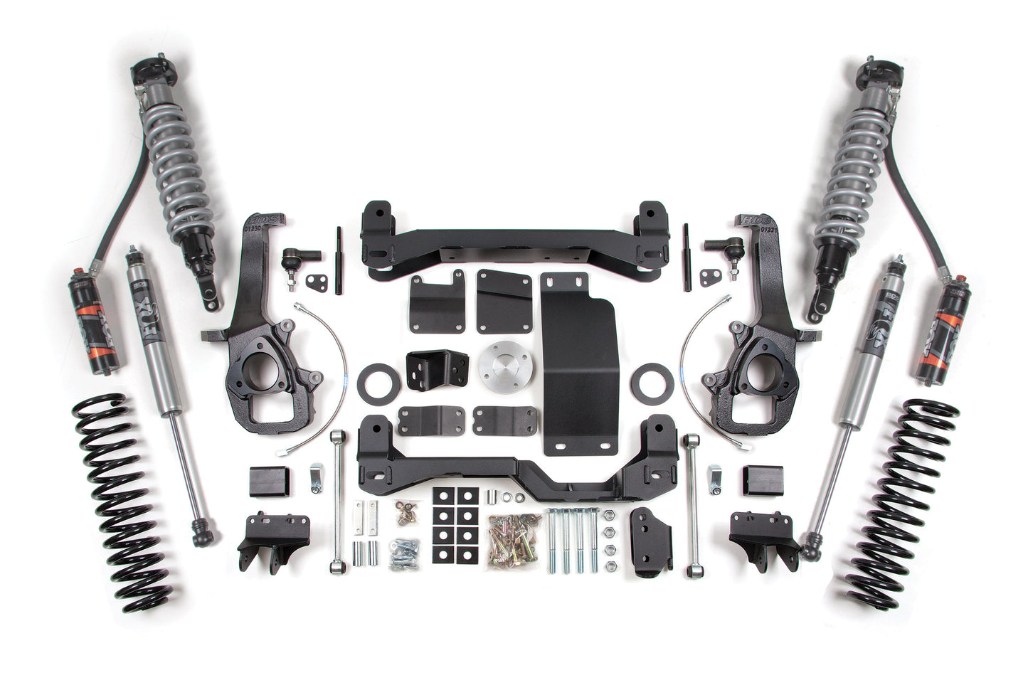 13-18 Ram 1500/ 2019-2023 1500 Classic 6 Inch Lift Kit, 5 Inch Rear Lift, Coil Spring - Fox 2.5 Performance Elite Series C/O, Fox 2.5 Performance Elite Series Shocks BDS Suspension