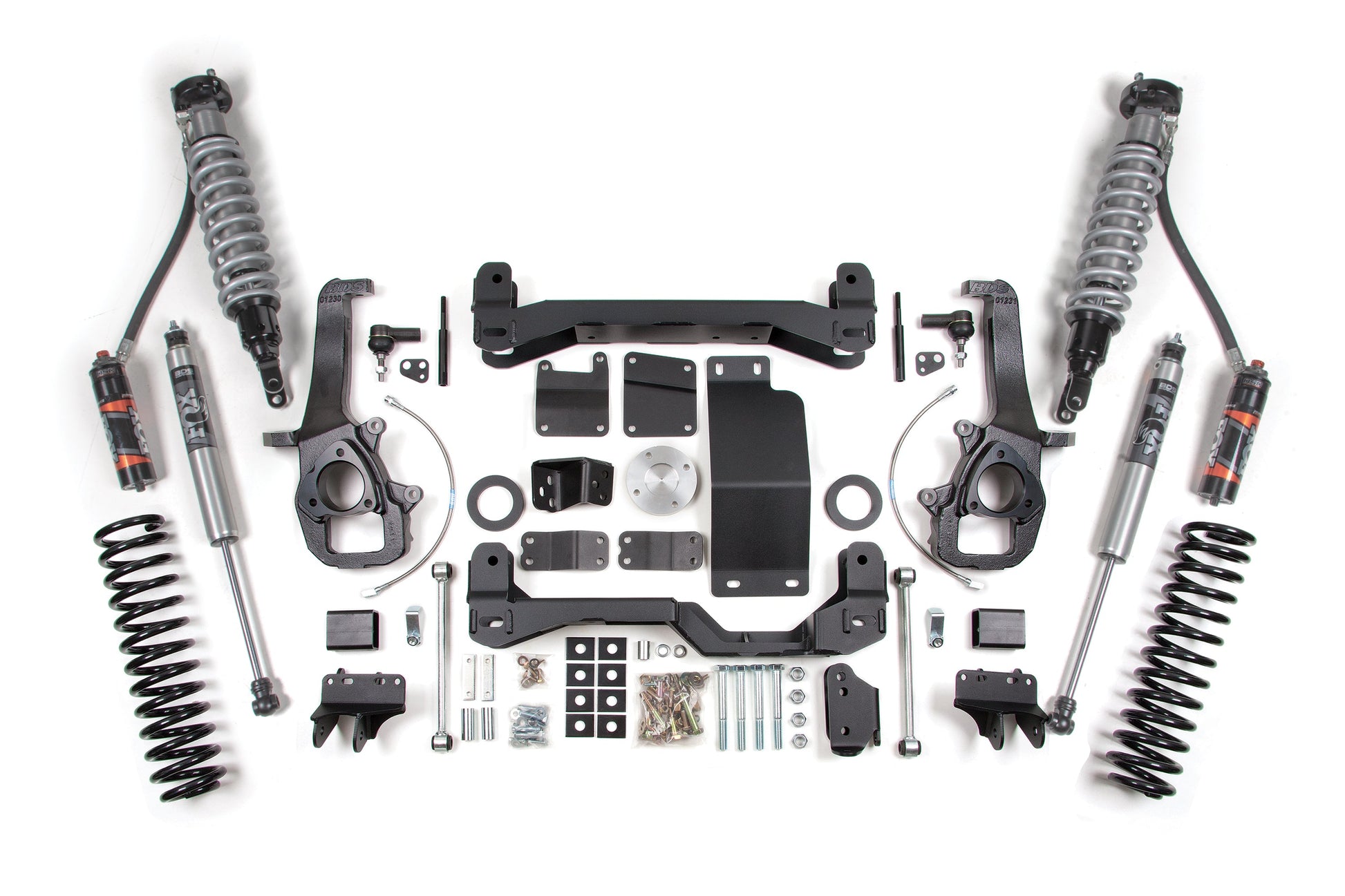 13-18 Ram 1500/ 2019-2023 1500 Classic 6 Inch Lift Kit, 5 Inch Rear Lift, Coil Spring - Fox 2.5 Performance Elite Series C/O, Fox 2.5 Performance Elite Series Shocks BDS Suspension