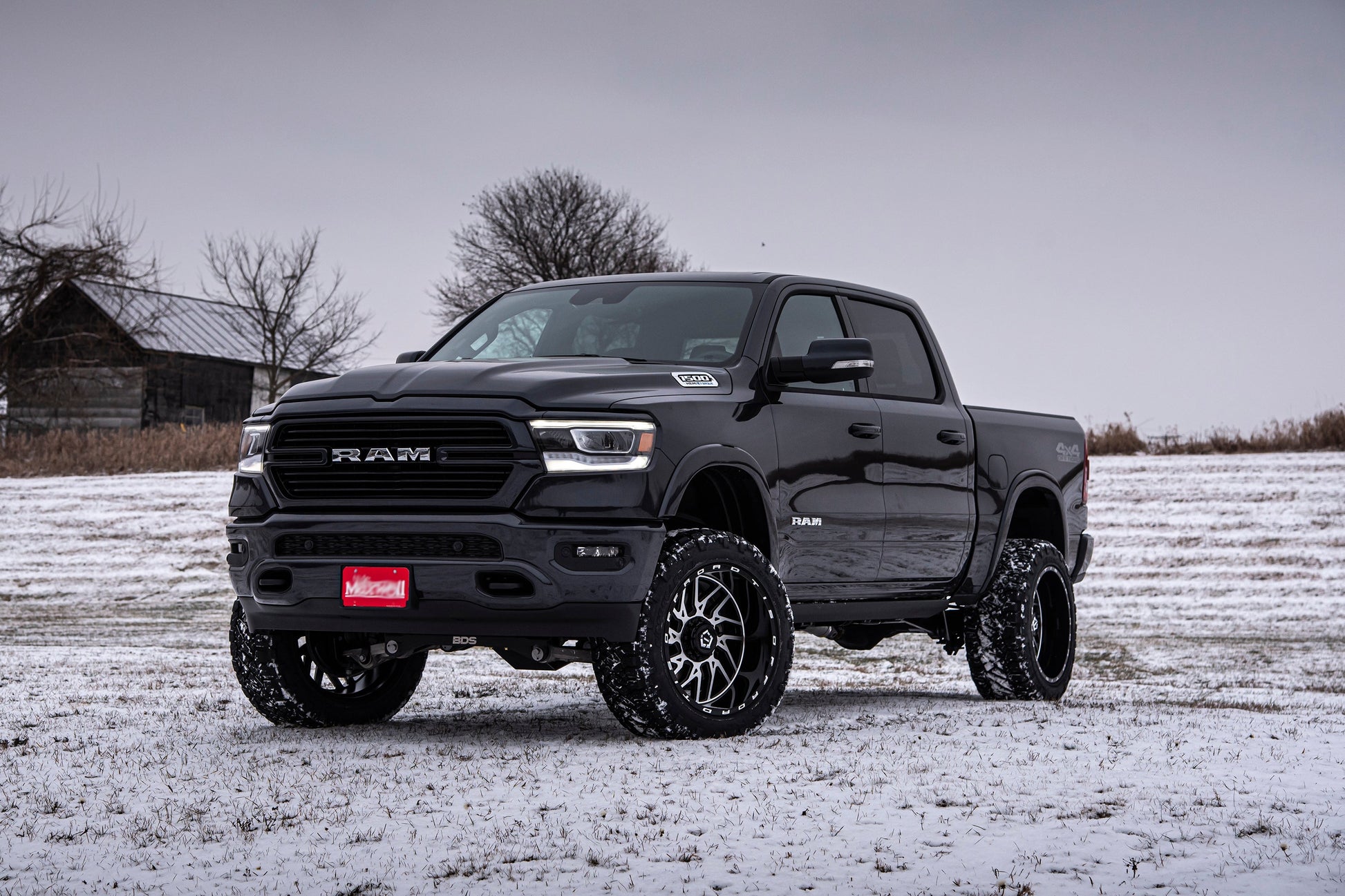 19-23 Ram 1500 Rebel 4WD 5 Inch Lift Kit 5 Inch Rear Coil Spring- Fox 2.5 Performance Elite Series C/O, Fox 2.5 Performance Elite Series Rear BDS Suspension