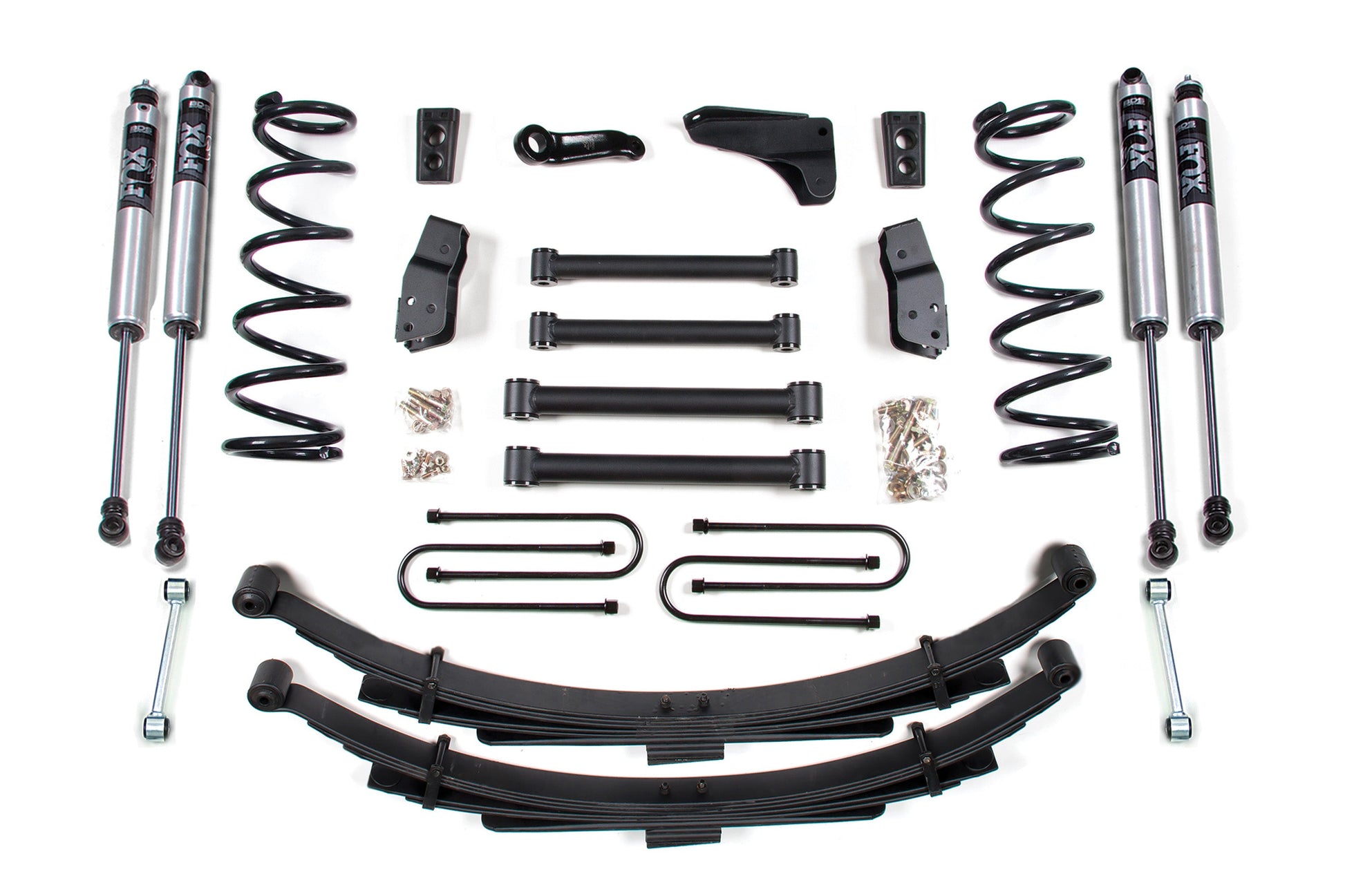 05-07 Dodge Power Wagon 4 Inch Lift Kit Block w/4 Inch Axle - NX2 Nitro Series Shocks BDS Suspension