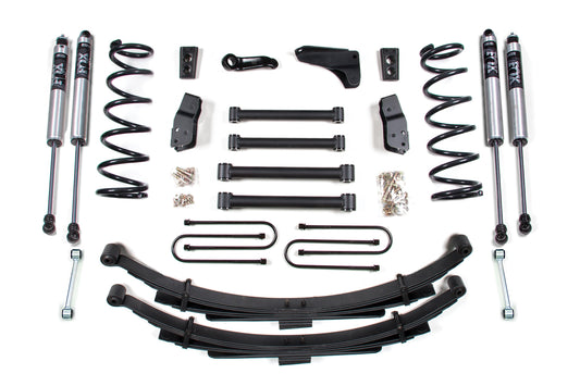 05-07 Dodge Power Wagon 4 Inch Lift Kit Block w/4 Inch Axle - NX2 Nitro Series Shocks BDS Suspension