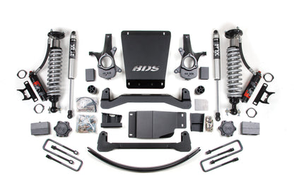 6 Inch Lift Kit FOX Performance Elite Coil-Over 07-13 Silverado/Sierra 1500 4WD Supsension BDS Suspension