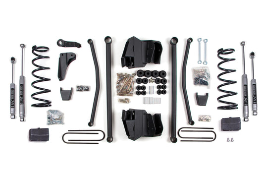 4 Inch Lift Kit Long Arm Dodge Ram 2500 Power Wagon 09-13 4WD Gas 4 Inch Axle BDS Suspension