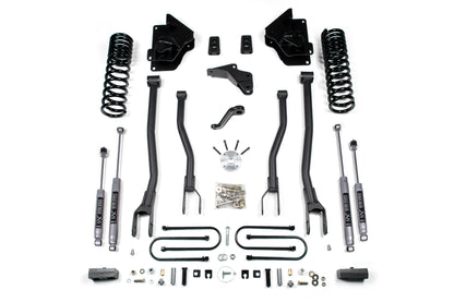 4 Inch Lift Kit w/ 4-Link Ram 3500 13-18 4WD Diesel 2 Inch Block BDS Suspension