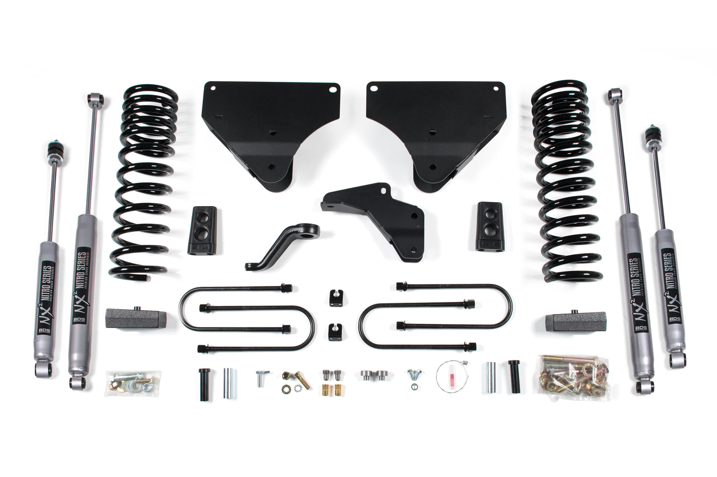 4 Inch Lift Kit Ram 3500 13-18 4WD Diesel 2 Inch Block BDS Suspension-1