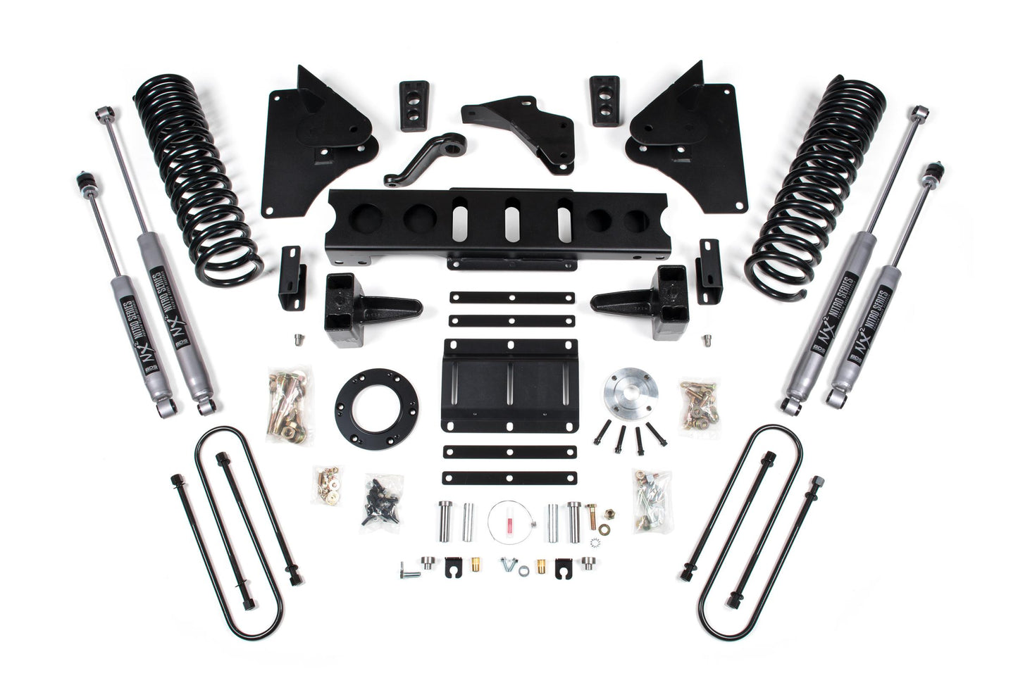 6 Inch Lift Kit Ram 3500 13-18 4WD Diesel 5 Inch Block 8 Bolt BDS Suspension