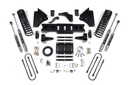 6 Inch Lift Kit Ram 3500 13-18 4WD Diesel 4 Inch Block 8 Bolt BDS Suspension-1