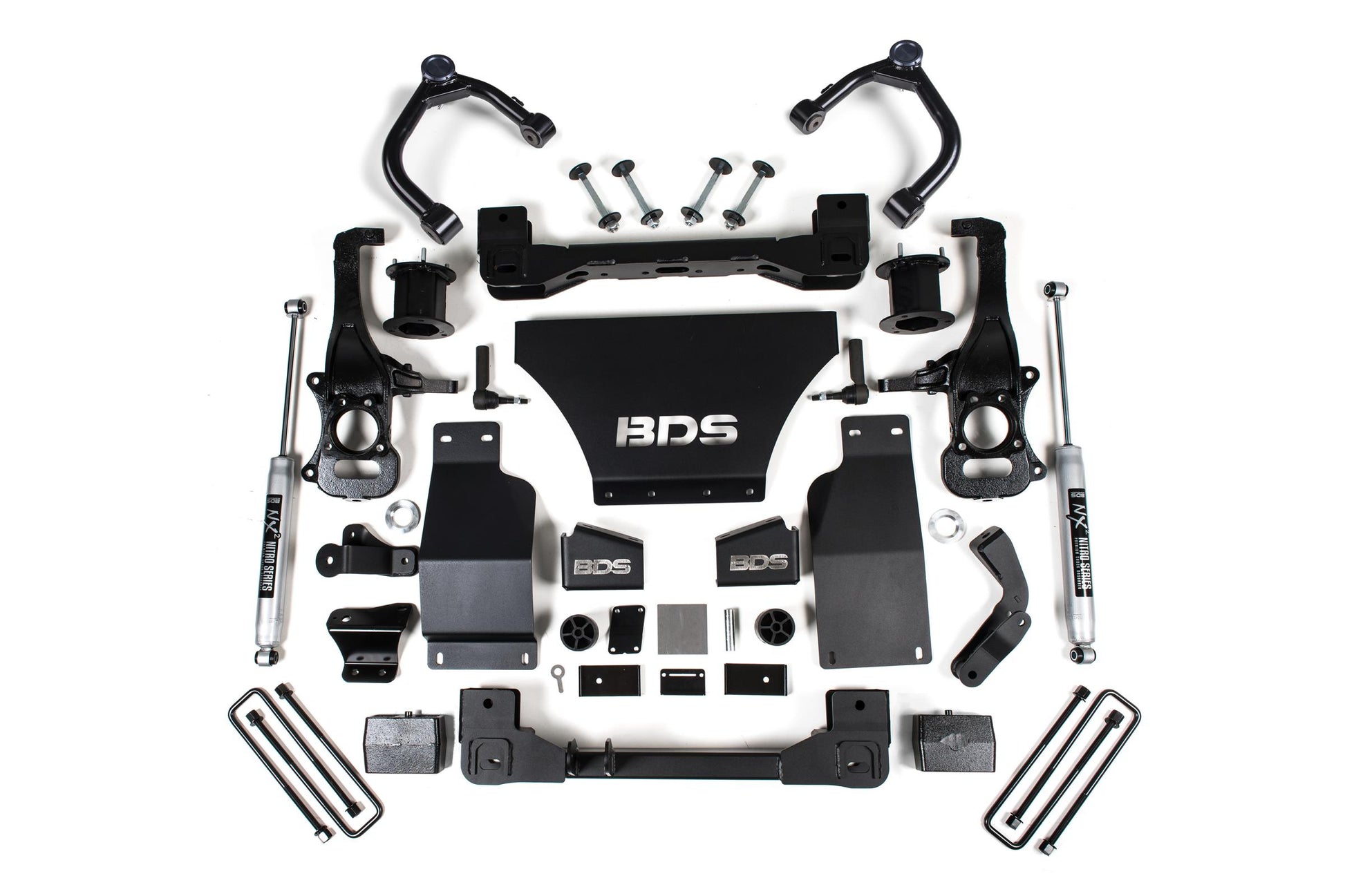 4 Inch Lift Kit Silverado/Sierra 1500 19-24 4WD Gas Fox 2.0 Performance BDS Suspension