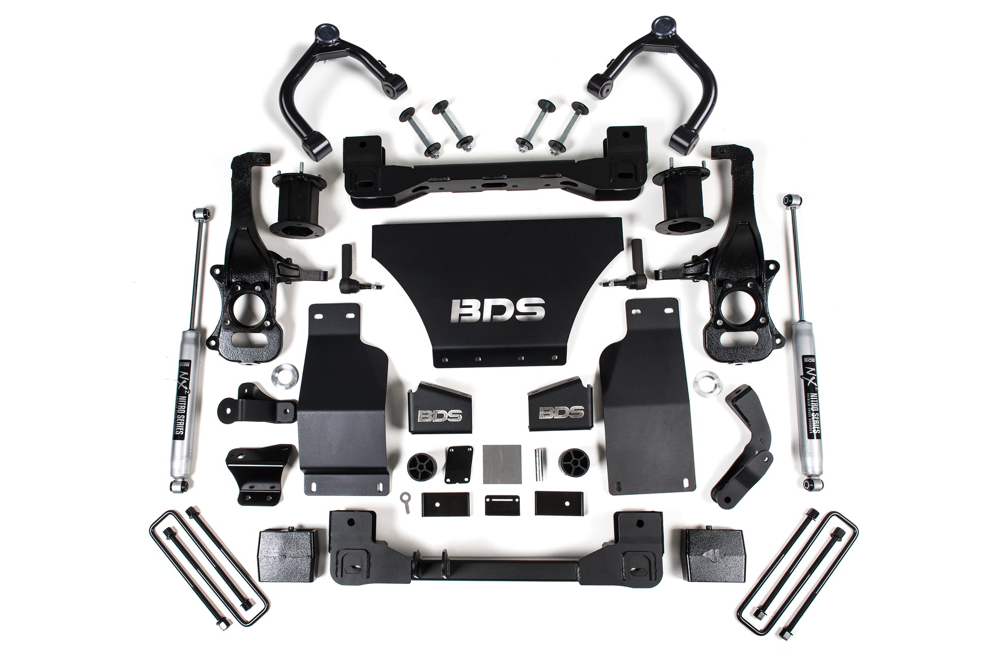 6 Inch Lift Kit Silverado/Sierra 1500 19-24 4WD Gas Fox 2.0 Performance BDS Suspension