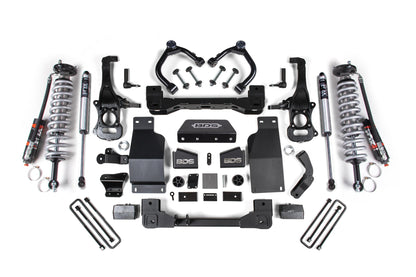 4 Inch Lift Kit Coil-Over Silverado/Sierra 1500 19-24 4WD Diesel BDS Suspension-1