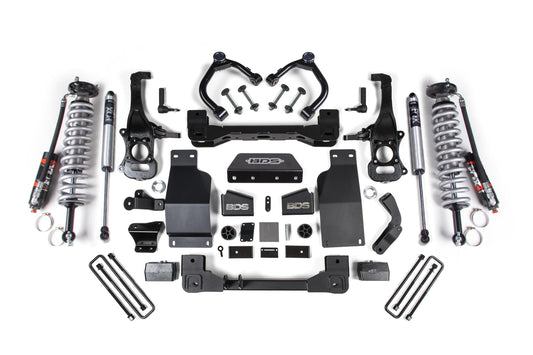 4 Inch Lift Kit Coil-Over Silverado/Sierra 1500 19-24 4WD Diesel BDS Suspension-1