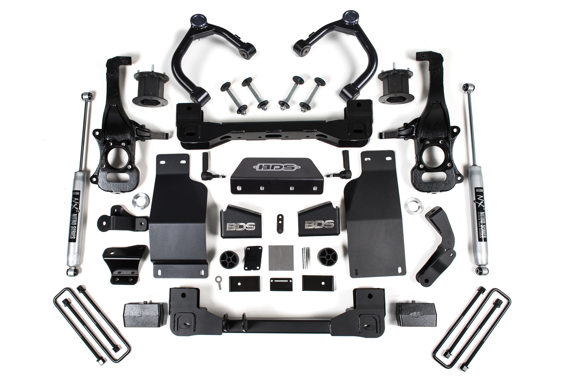 4 Inch Lift Kit Silverado/Sierra 1500 19-24 4WD Diesel Fox 2.0 Performance BDS Suspension