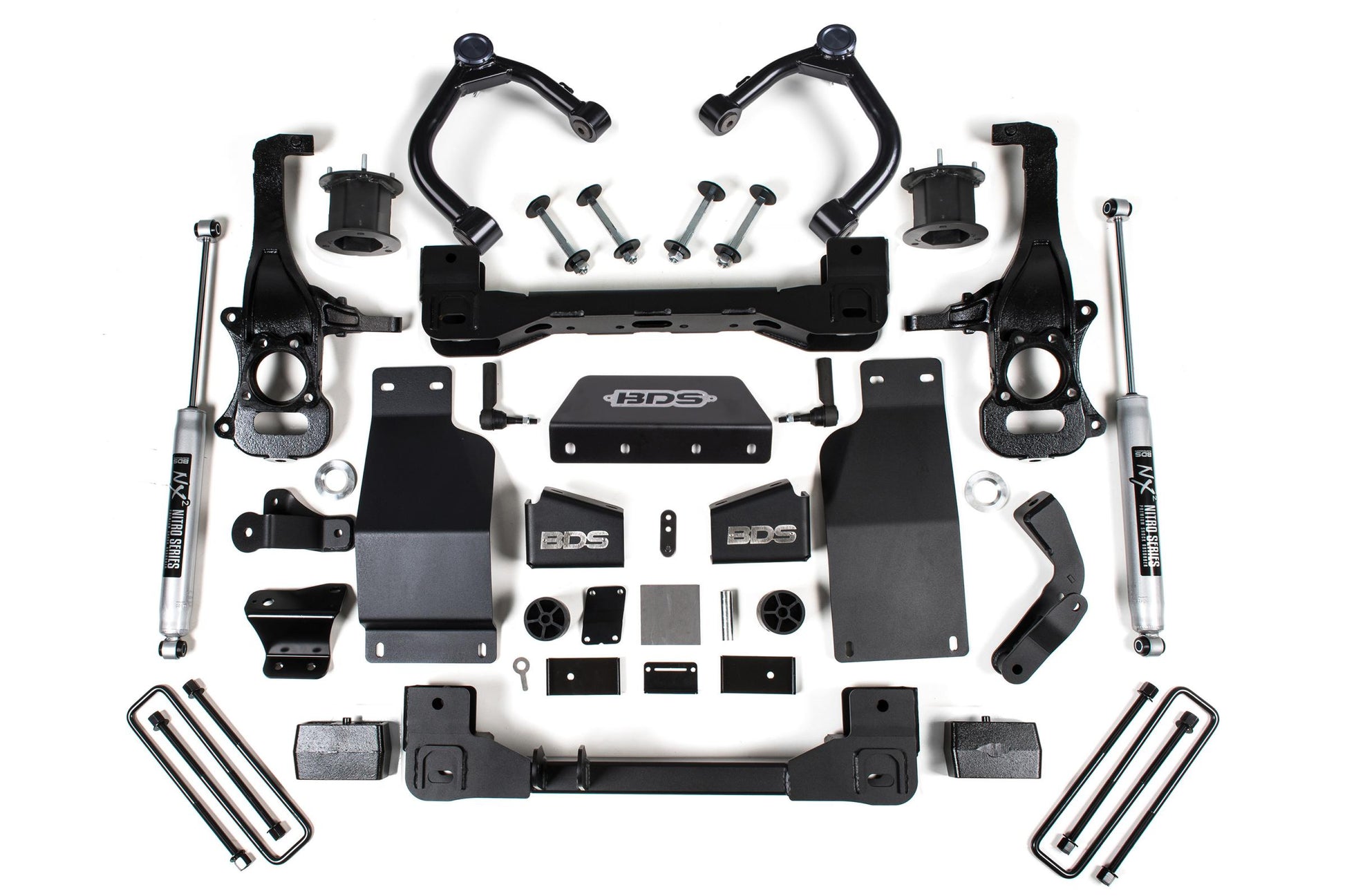 4 Inch Lift Kit Silverado/Sierra 1500 19-24 4WD Diesel Strut Spacer BDS Suspension
