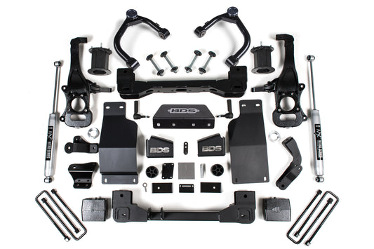 6 Inch Lift Kit Silverado/Sierra 1500 19-24 4WD Diesel Fox 2.0 Performance BDS Suspension