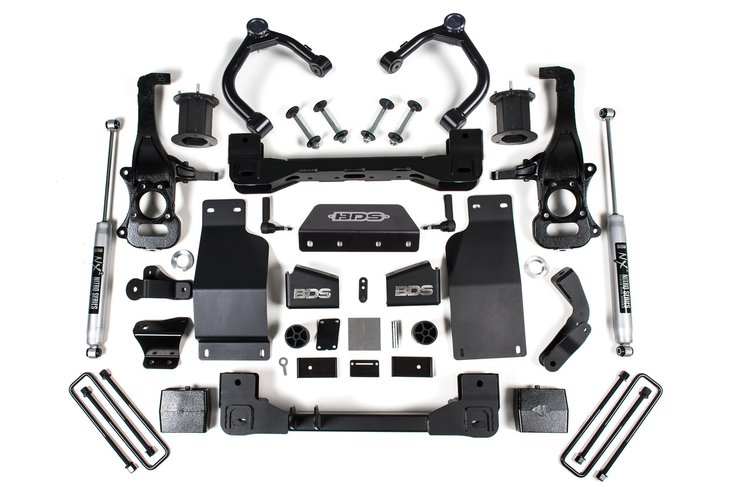 6 Inch Lift Kit Silverado/Sierra 1500 19-24 4WD Diesel Fox 2.0 Performance BDS Suspension