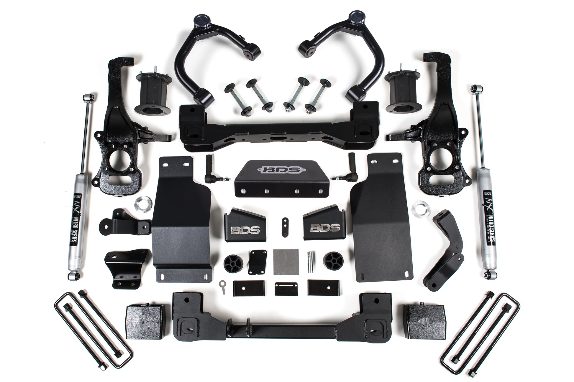 6 Inch Lift Kit Silverado/Sierra 1500 19-24 4WD Diesel Fox 2.0 Performance BDS Suspension