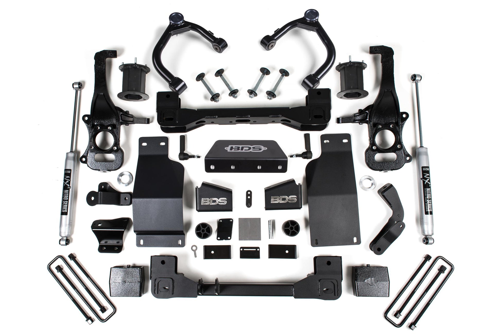 6 Inch Lift Kit Silverado/Sierra 1500 19-24 4WD Diesel Strut Spacer BDS Suspension