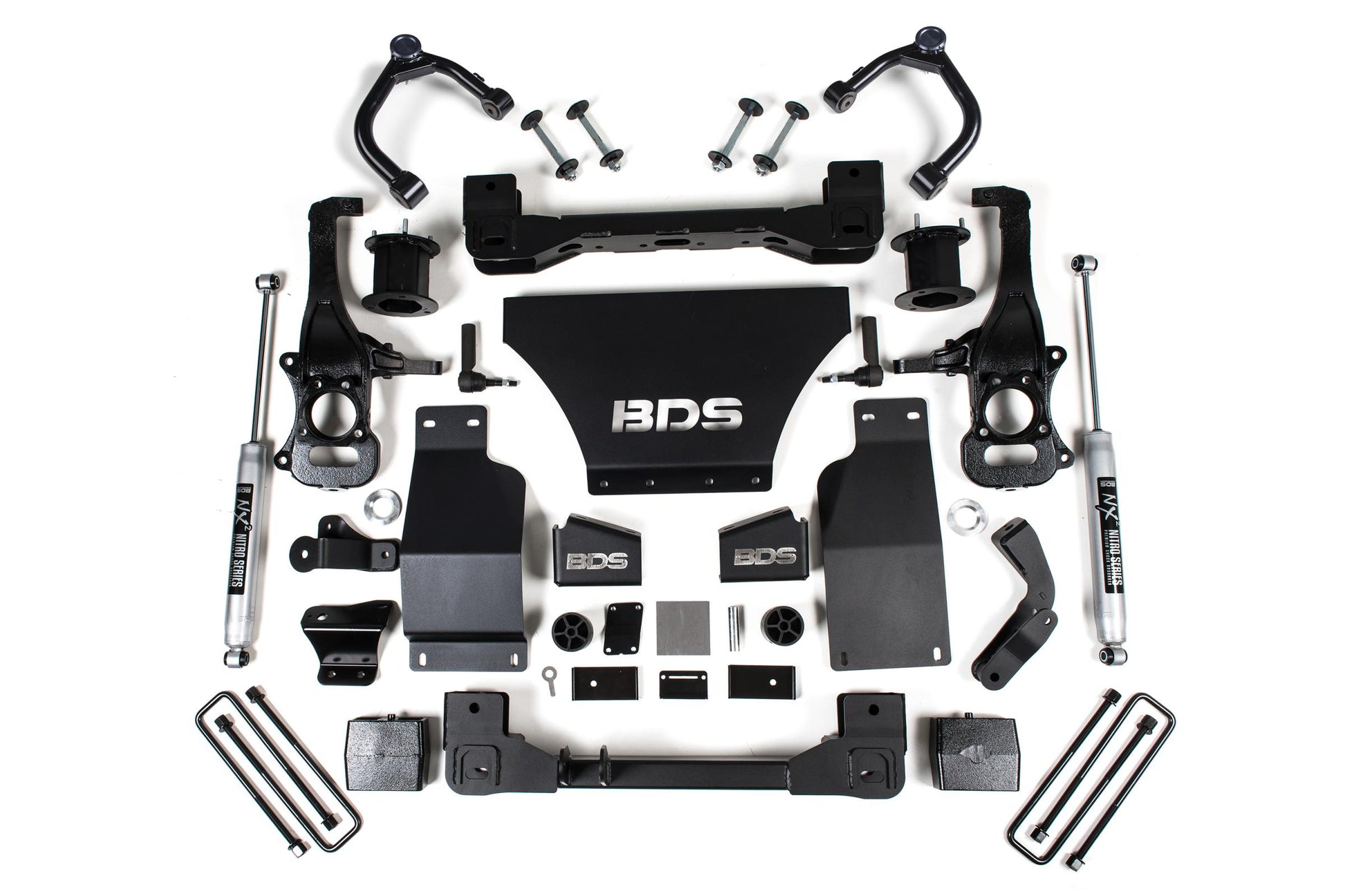 4 Inch Lift Kit Chevy Trail Boss or GMC AT4 1500 19-24 4WD Gas BDS Suspension