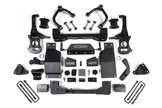 4 Inch Lift Kit Adaptive Ride Control Only Chevy Silverado High Country or GMC Denali 1500 19-24 4WD Diesel BDS Suspension