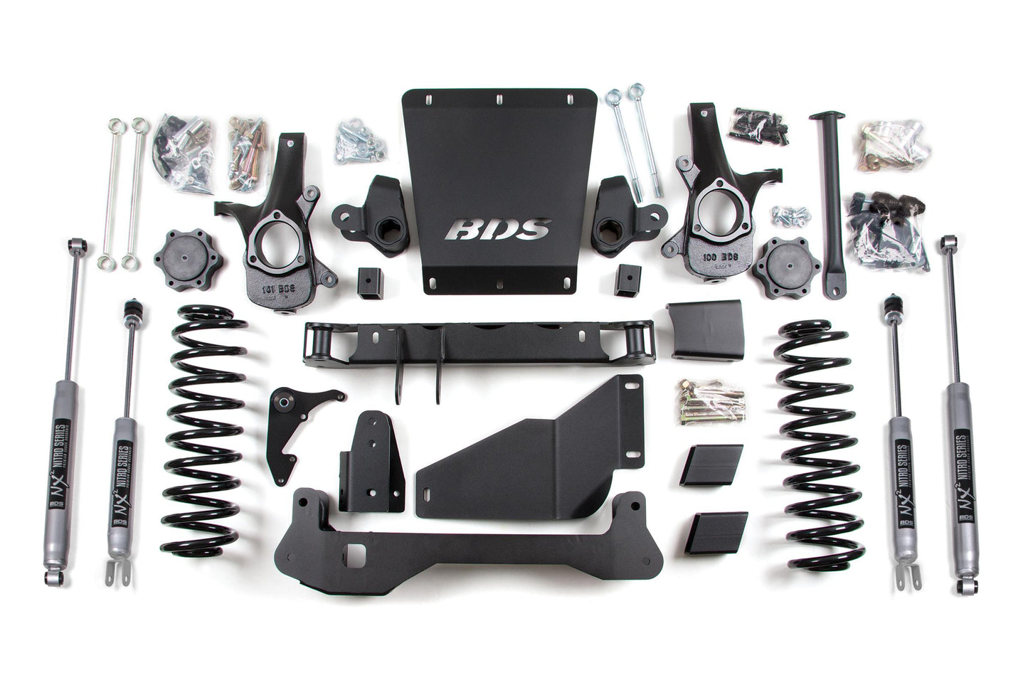 6 Inch Lift Kit Chevy/GMC Avalanche Surburban Tahoe or Yukon 1500 00-06 4WD Auto Ride Equipped BDS Suspension