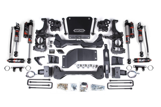 6.5 Inch Lift Kit FOX Performance Elite Silverado/Sierra 2500HD/3500HD 20-24 4WD 6 Inch Block Kit BDS Suspension-1