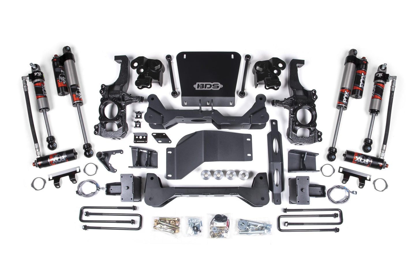 5 Inch Lift Kit FOX Performance Elite Silverado/Sierra 2500HD/3500HD 20-24 4WD 5 Inch Block Kit BDS Suspension