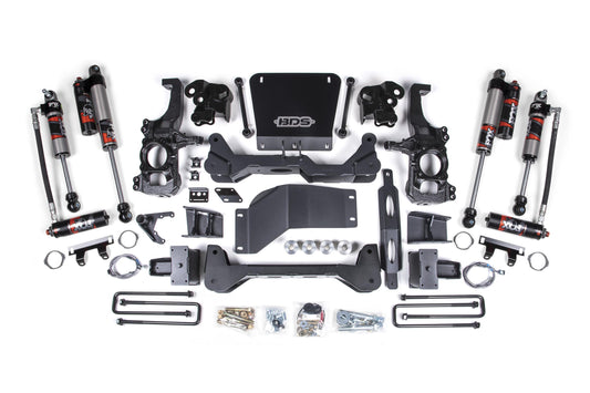 5 Inch Lift Kit FOX Performance Elite Silverado/Sierra 2500HD/3500HD 20-24 4WD 5 Inch Block Kit BDS Suspension