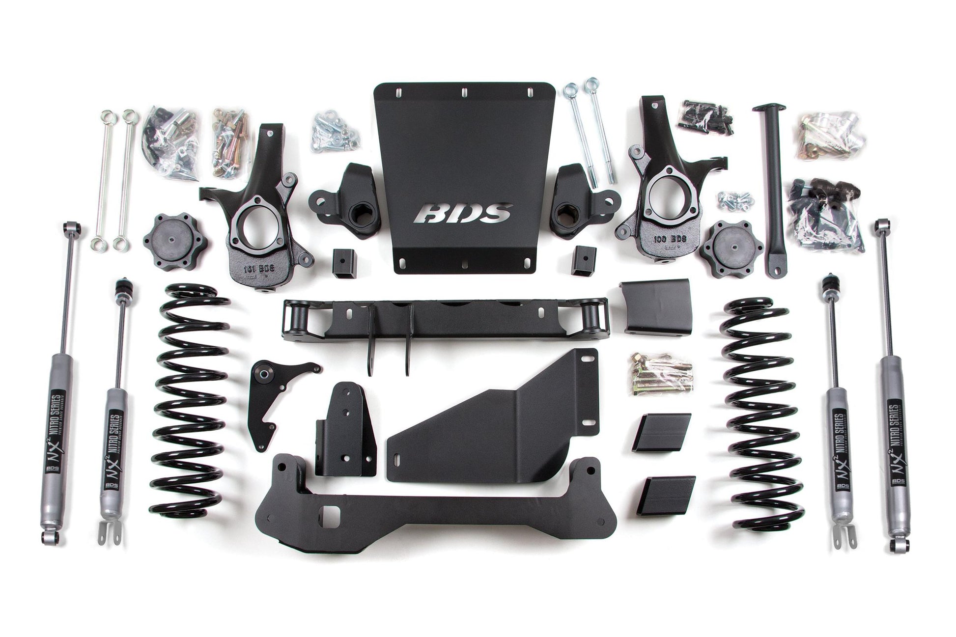 6 Inch Lift Kit Chevy/GMC Avalanche Surburban Tahoe or Yukon 1500 00-06 4WD BDS Suspension