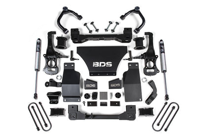 2025 Silverado/Sierra 1500 4WD 4 Inch Lift Kit V8 Gas 3 Inch Rear BDS Suspension-2